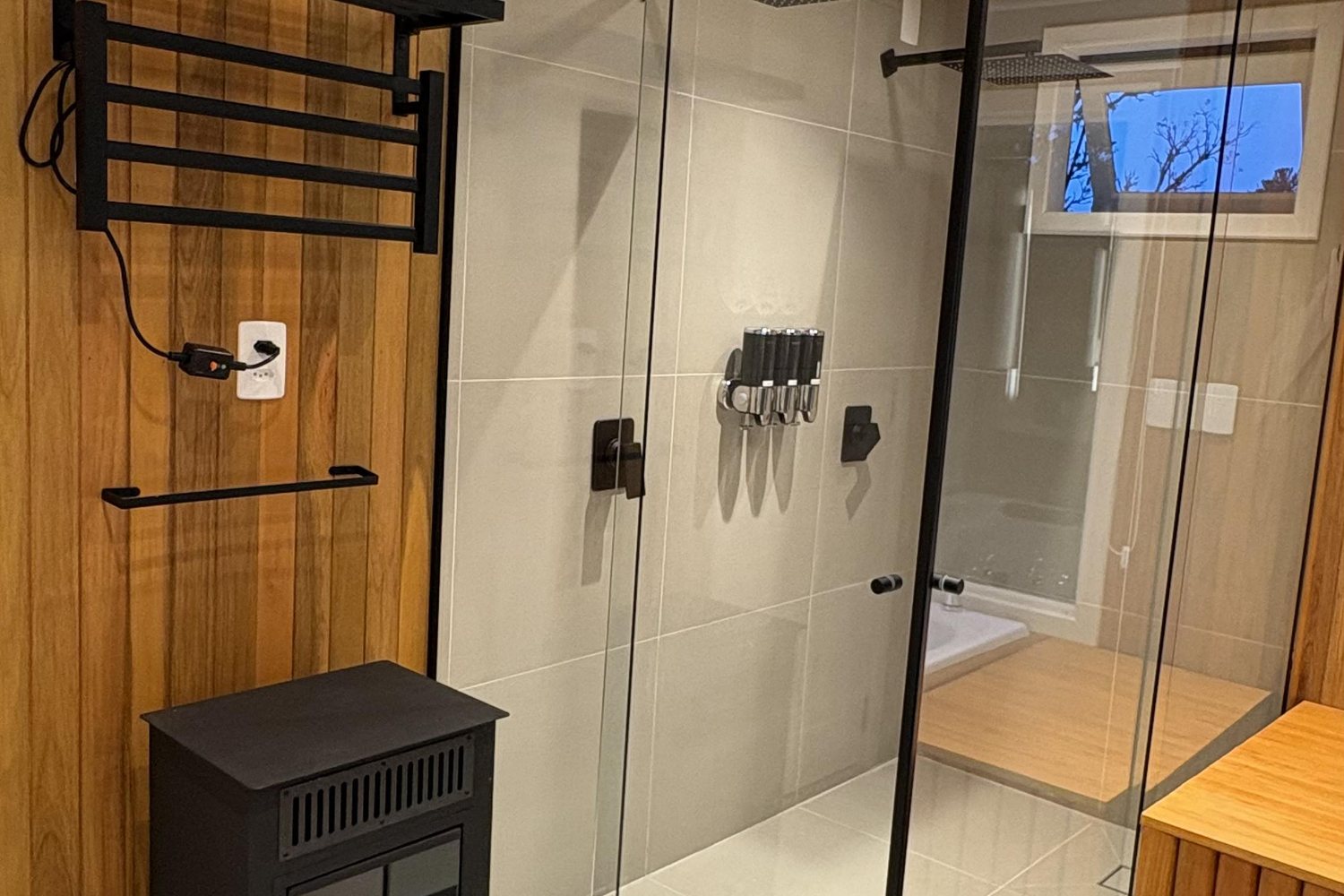 Sauna com vista